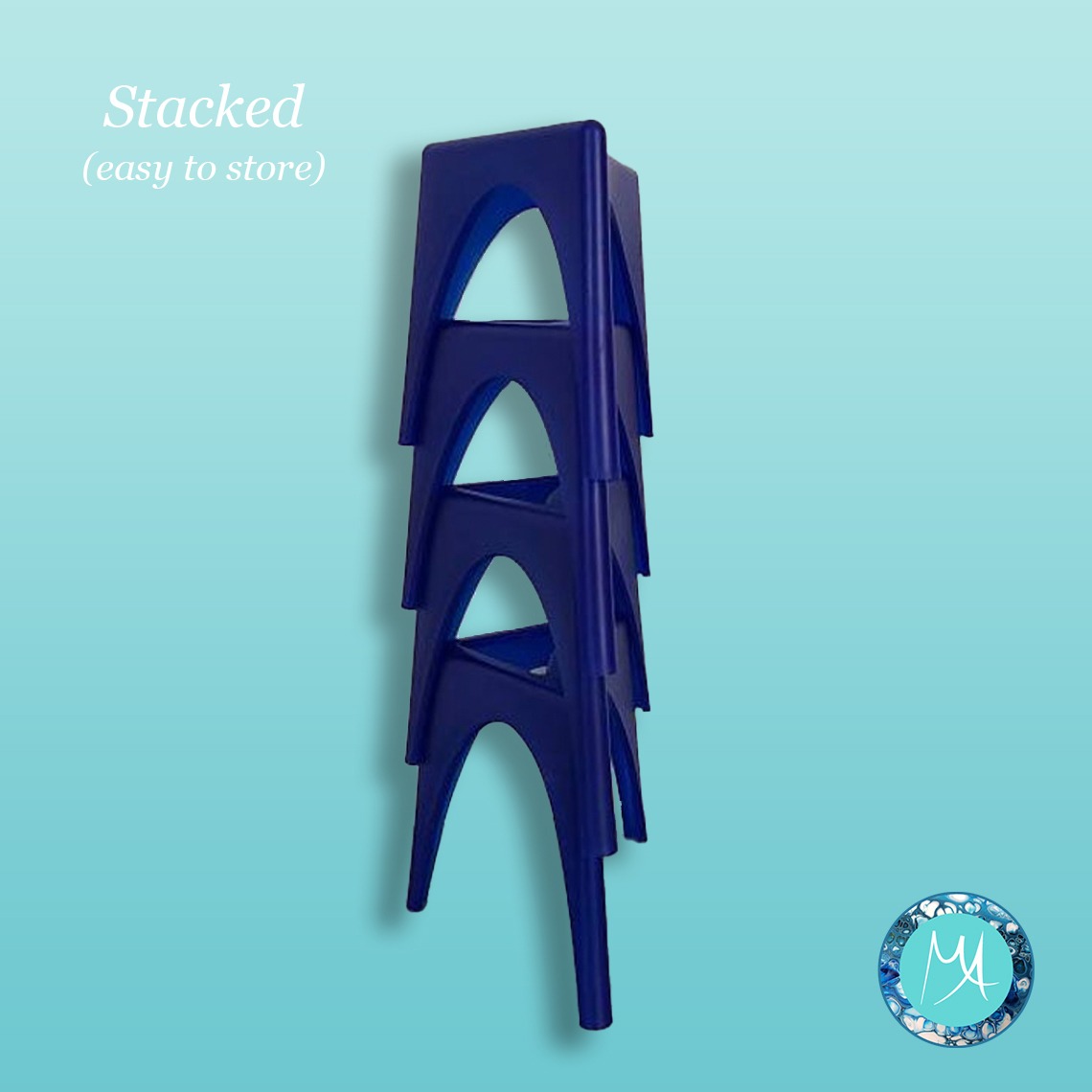 Art Stands 3 set of stands 4 - stacked